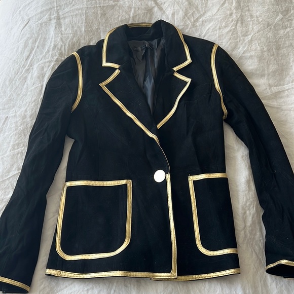 Aqua Jackets & Blazers - HAPPILY GREY X AQUA BLAZER
